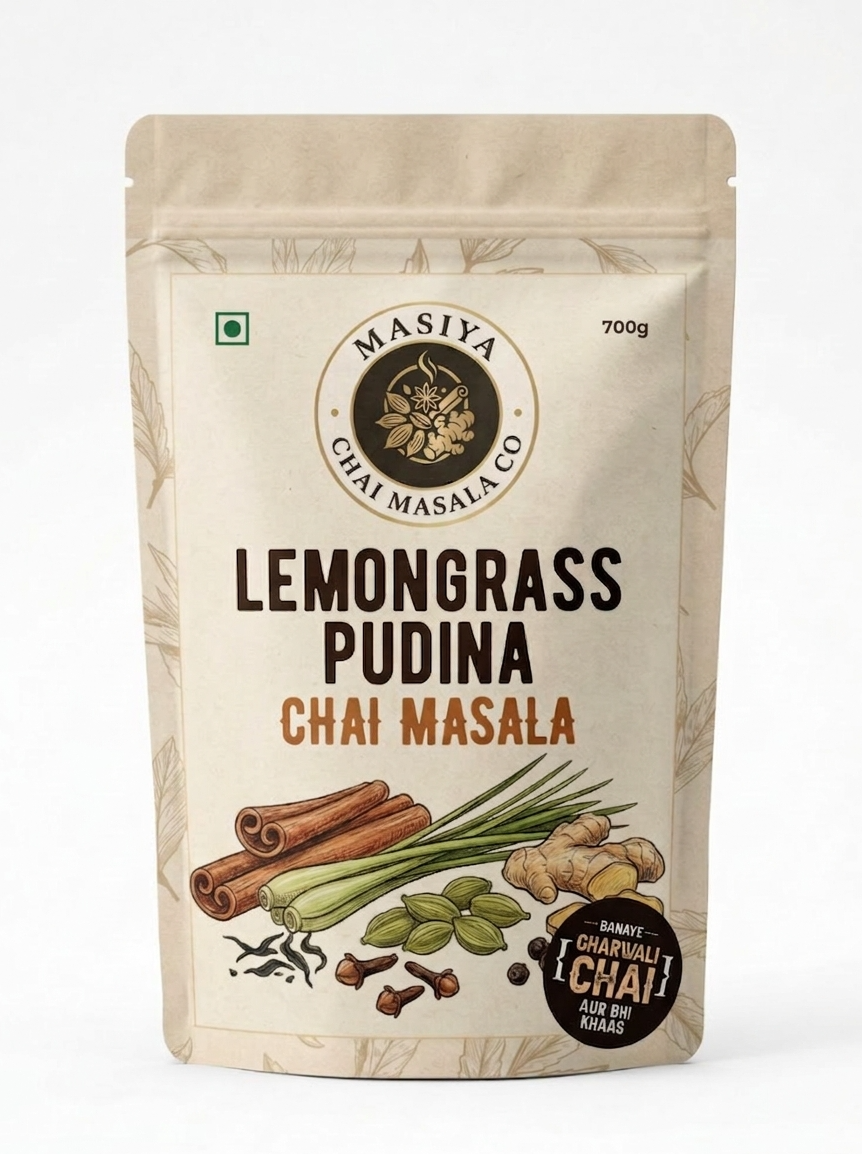 Lemongrass Pudina Chai Masala (Lemongrass Mint)